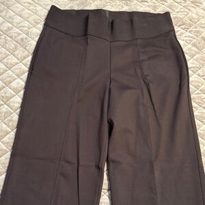 Peter Nygard Classic Dark Brown Wide Leg Pants